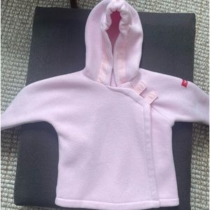 Widgeon Hooded Fleece Jacket (Light Pink 3T)